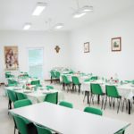 Pilgrim's house Casa San Francesco - dining room